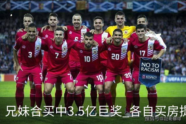 兄妹合买中3.5亿巨奖 各自买房提高生活质量
